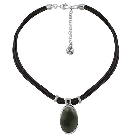 Колье женское с муранским стеклом Ciclon Vega