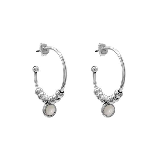 Серебряные серьги с муранским стеклом Ciclon Esencia