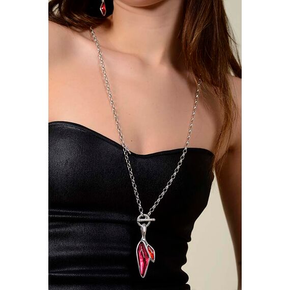 Серебряное колье женское Ciclon Laguna Negra, изображение 2