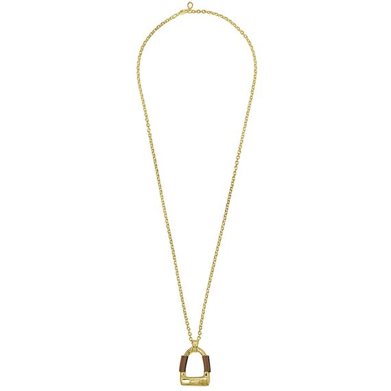 Золотое колье женское Ciclon Estribo