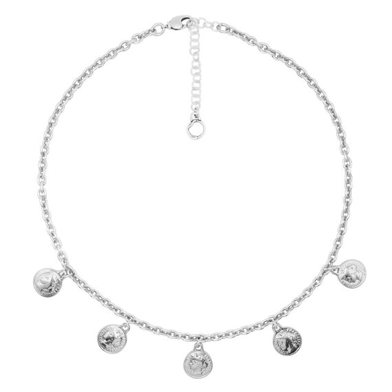 Серебряное колье женское Ciclon France