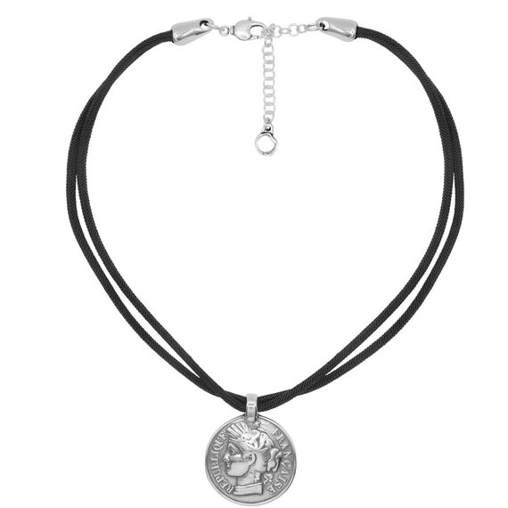 Серебряное колье женское Ciclon France