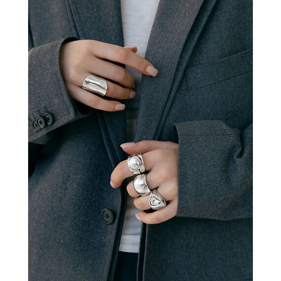 Серебряное кольцо женское Ciclon Majestic, Размер (мм): 18, изображение 2