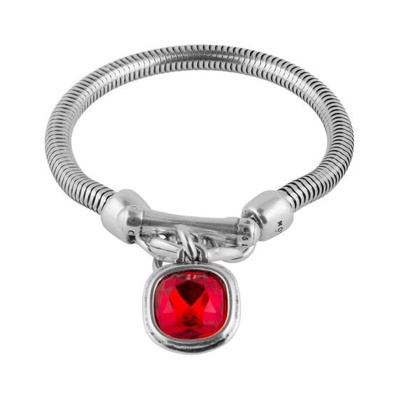 Серебряный браслет с кристаллом Сваровски Ciclon Solitario, Размер (мм): 180