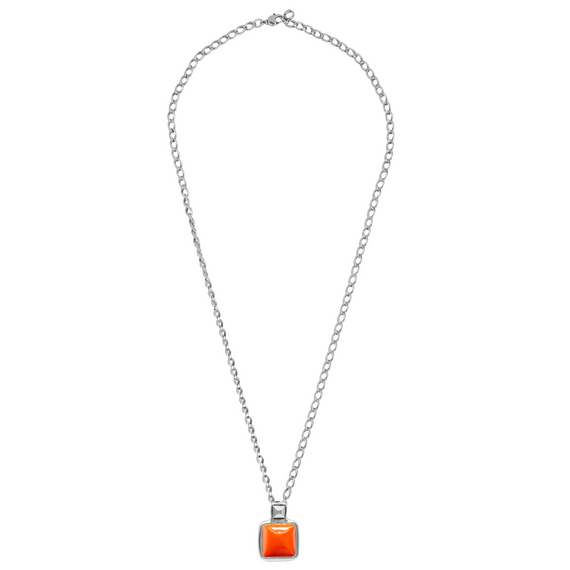 Серебряное колье женское Ciclon Metal Kubik