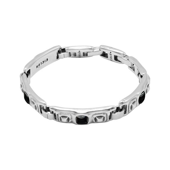 Серебряный браслет женский с муранским стеклом Ciclon Multi, Размер (мм): 190-195