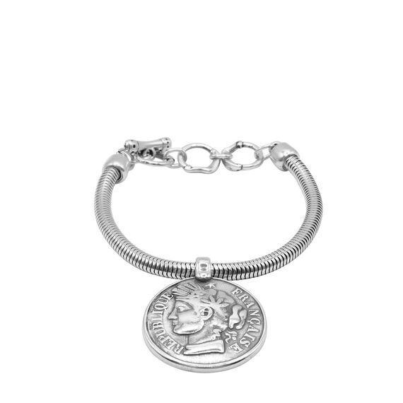 Серебряный браслет на руку женский Ciclon France