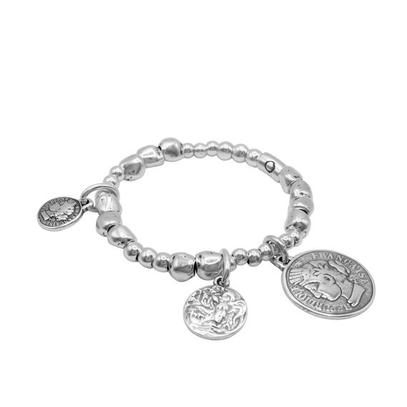 Серебряный браслет на руку женский Ciclon France