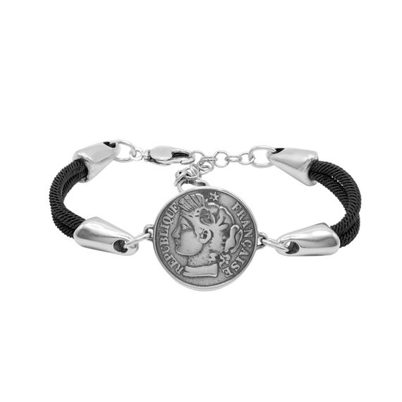 Серебряный браслет на руку женский Ciclon France