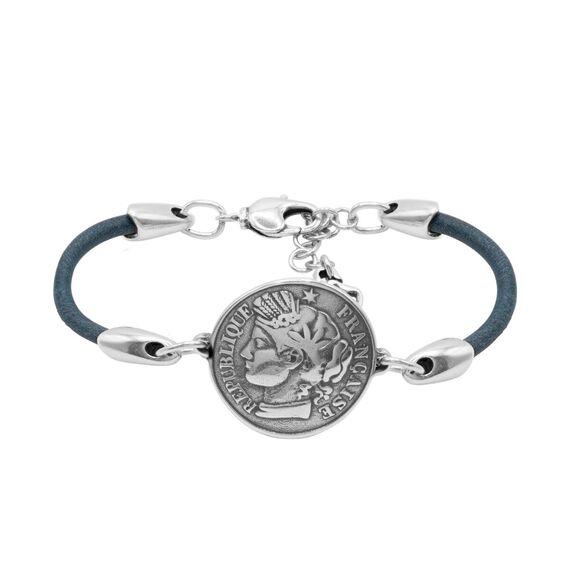 Серебряный браслет на руку женский Ciclon France