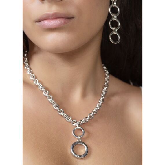 Серебряное колье женское Ciclon Aurea, изображение 2