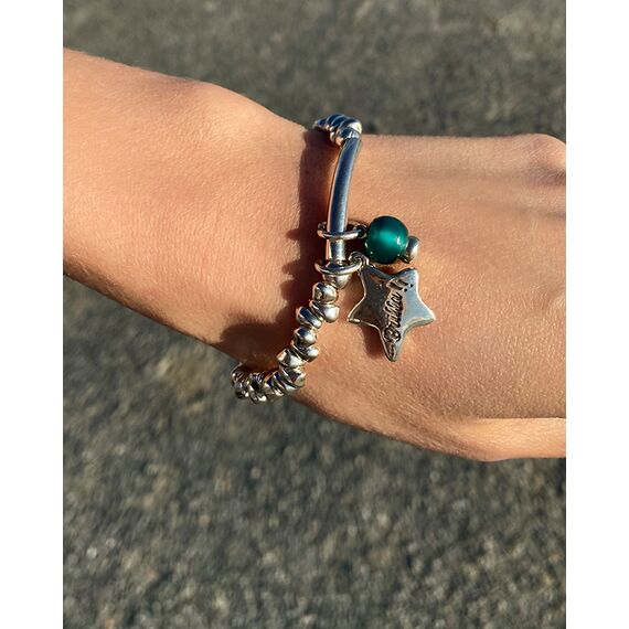 Серебряный браслет с муранским стеклом Ciclon Flella, изображение 2