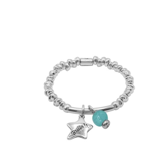 Серебряный браслет с муранским стеклом Ciclon Flella