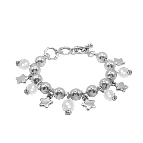 Серебряный браслет с муранским стеклом Ciclon Flella