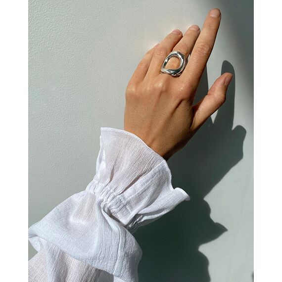 Cеребряное кольцо женское Ciclon Aurea, Размер (мм): 18, изображение 2