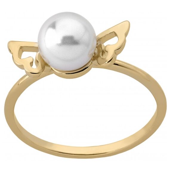 Золотое кольцо женское с белым жемчугом Fine Silver (16.5), Размер (мм): 16,85 Золотое кольцо женское с белым жемчугом Fine Silver (16.5), Размер (мм): 16,85