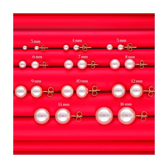 Серебряные серьги женские с жемчугом Majorica Lyra, изображение 3