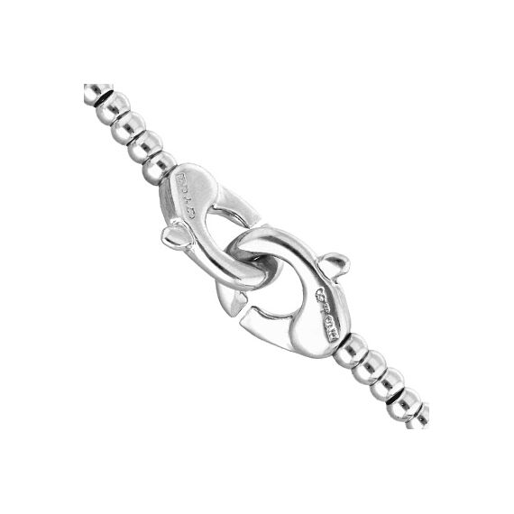 Серебряный браслет карабин UNOde50 Ser Inseparable, Размер (мм): 155, изображение 3 Серебряный браслет карабин UNOde50 Ser Inseparable, Размер (мм): 155, изображение 3