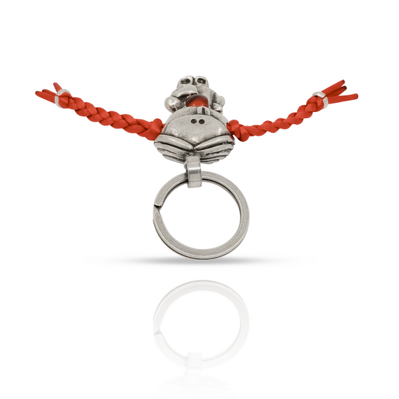 Брелок для ключей серебряный Пеппи UNOde50 Pippi, изображение 4