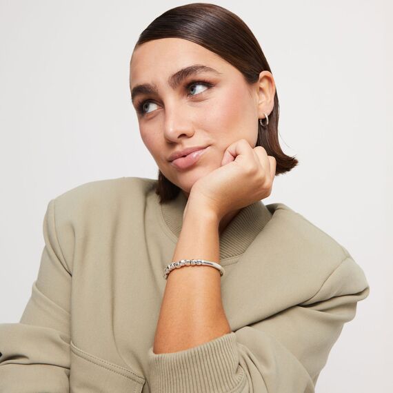 Серебряный браслет на руку из бусин Путешествие UNOde50 Journey, Размер (мм): 165, изображение 6