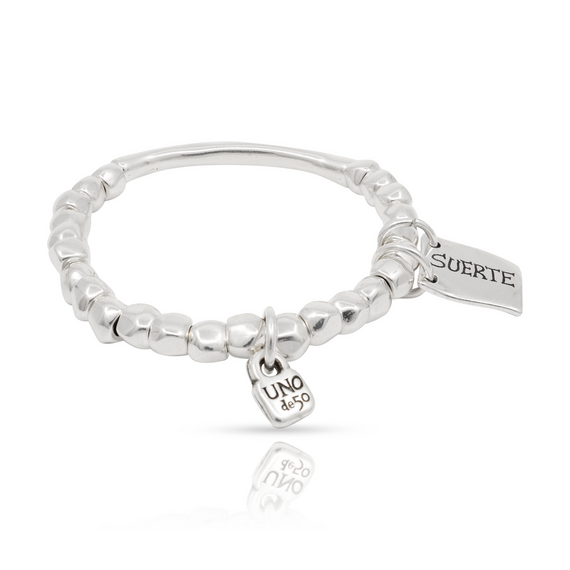 Серебряный браслет с подвеской Удача UNOde50 Lucky, Размер (мм): 165, изображение 2