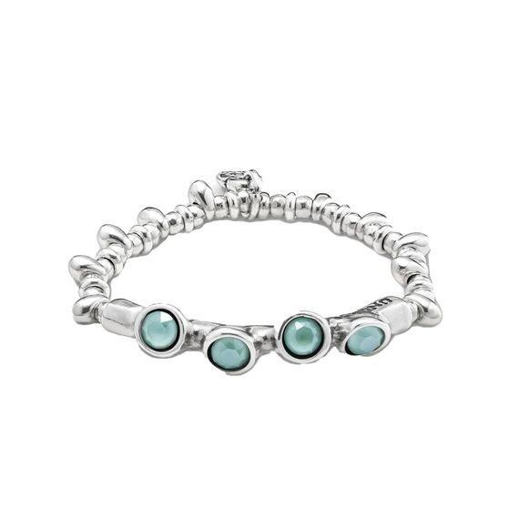 Серебряный браслет с кристаллами Сваровски Надежда UNOde50 Hope