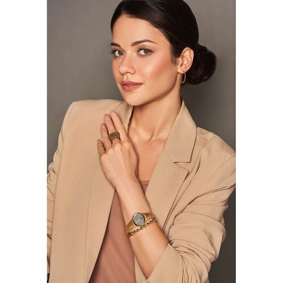 Женский браслет с золотом из сферических бусин UNOde50 Pick 1, Размер (мм): 145, изображение 2