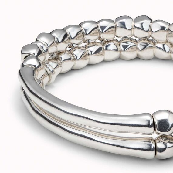 Серебряный браслет многослойный Тандем UNOde50 Tandem, Размер (мм): 155, изображение 3