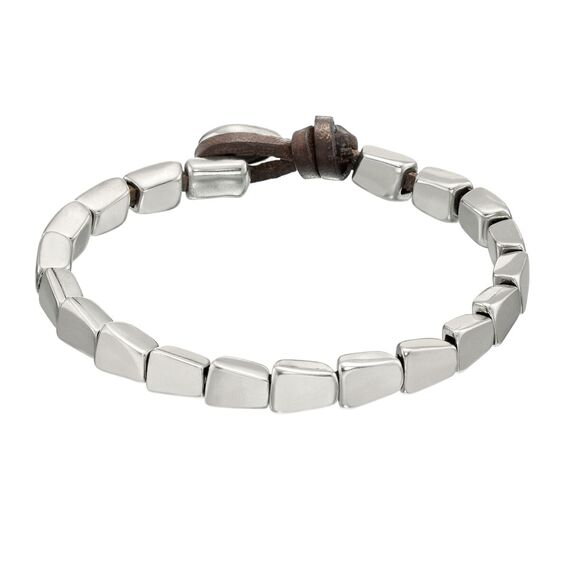 Серебряный браслет женский на руку из бусин UNOde50 Pulp Fiction