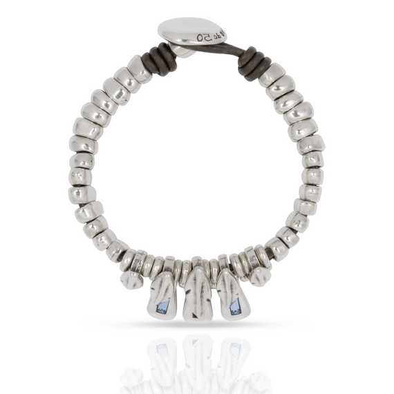 Серебряный браслет женский на руку UNOde50 Sparks fly