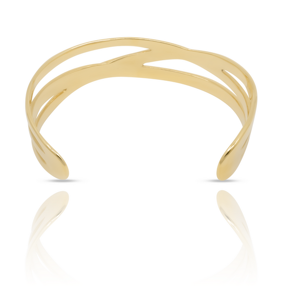 Золотой браслет жесткий UNOde50 Nihiwatu Beach, изображение 3