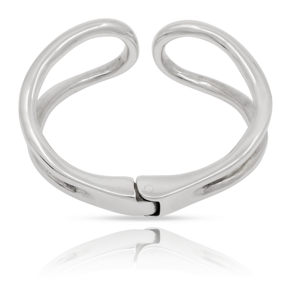 Серебряный браслет жесткий UNOde50 Reload, изображение 5