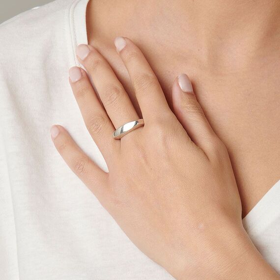 Серебряное кольцо на руку Уговор UNOde50 Sealing the deal, Размер (мм): 18,3-18,7, изображение 2