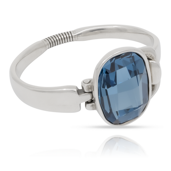 Серебряный браслет женский жесткий UNOde50 Inner peace, изображение 2