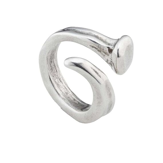 Серебряное кольцо женское Гвоздь UNOde50 B12, Размер (мм): 18,3-18,7, изображение 2