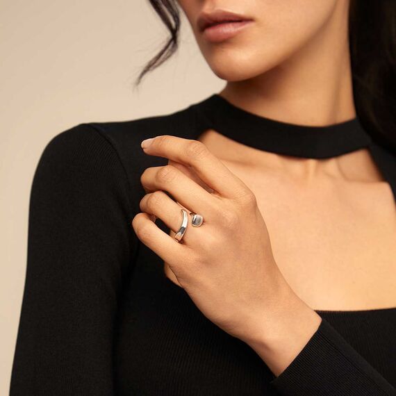 Серебряное кольцо женское Гвоздь UNOde50 B12, Размер (мм): 18,3-18,7, изображение 3