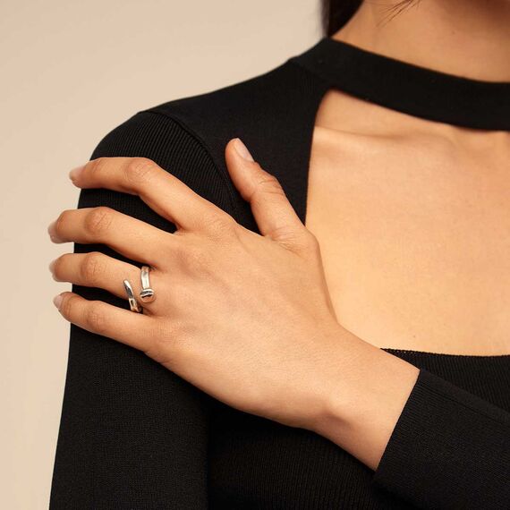 Серебряное кольцо женское Гвоздь UNOde50 B12, Размер (мм): 18,3-18,7, изображение 4