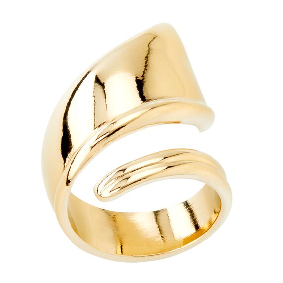 Кольцо Light as a feather с золотом