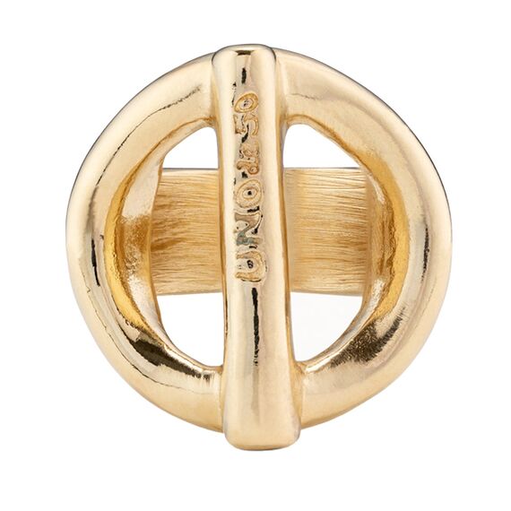 Золотое кольцо женское UNOde50 On / Off, Размер (мм): 17,3-17,7, изображение 2