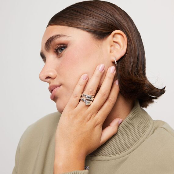 Женское кольцо с серебром Остров Маратуа UNOde50 Maratua Island, Размер (мм): 19,1-19,5, изображение 5