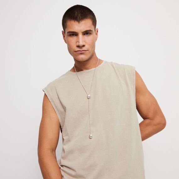 Ожерелье длинное с серебром Одинокая планета UNOde50 Lonely planet, изображение 4