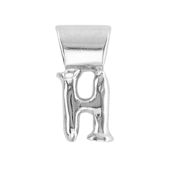Серебряная подвеска на браслет или цепочку UNOde50 My H