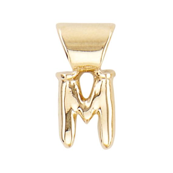 Золотая подвеска на браслет или цепочку UNOde50 My M