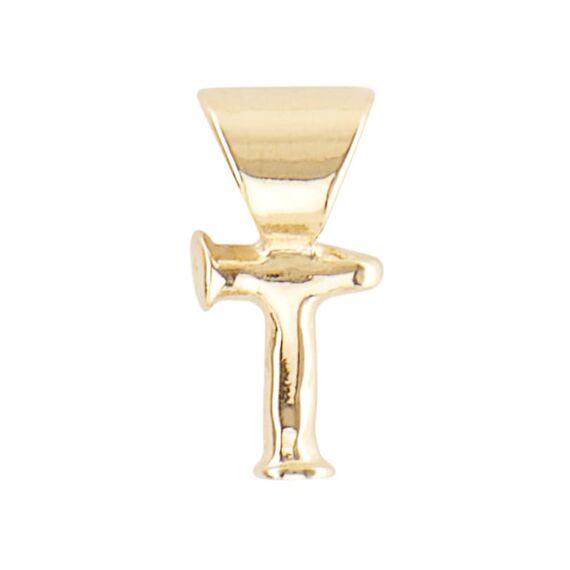 Золотая подвеска на браслет или цепочку UNOde50 My T