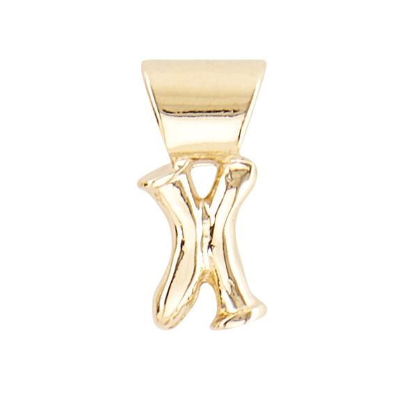 Золотая подвеска на браслет или цепочку UNOde50 My X