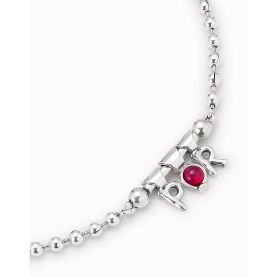 Серебряная подвеска с натуральным камнем UNOde50 My Agate, изображение 3