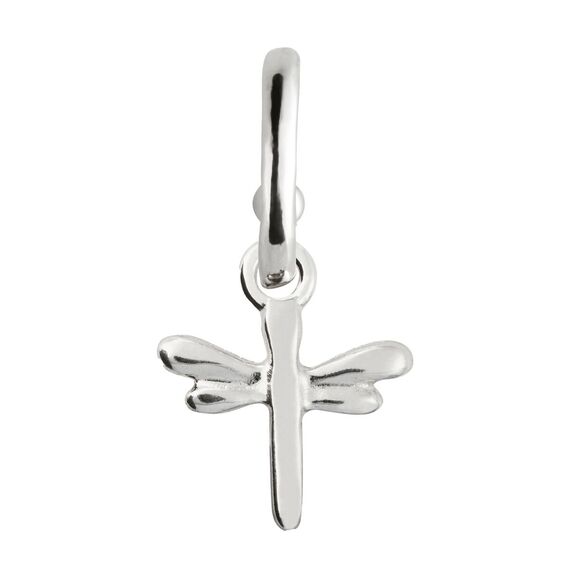 Серебряная подвеска для пирсинга Стрекоза UNOde50 Fly high