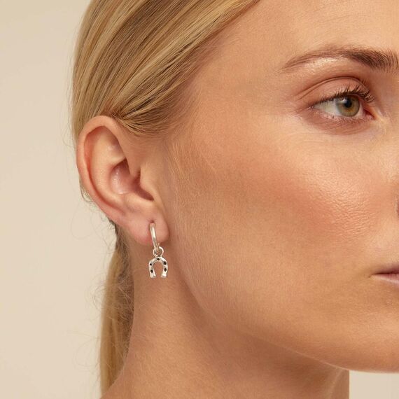 Серебряная подвеска для пирсинга Подкова UNOde50 My Ride, изображение 5