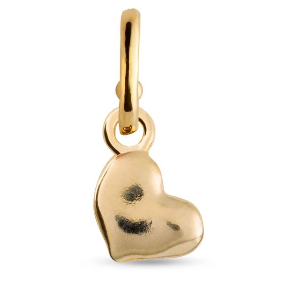 Золотая подвеска женская для пирсинга UNOde50 Full Hart