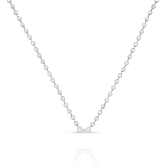 Женское ожерелье серебряное длинное Любовь с первого взгляда UNOde50 Love at first sight, изображение 4